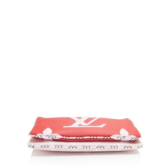 Louis Vuitton Giant Monogram Canvas Double Zip Pochette - Picture 4 of 15